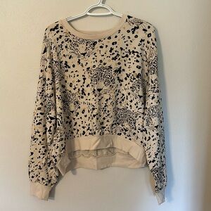 Z-Supply Cheetah Print Sweatshirt